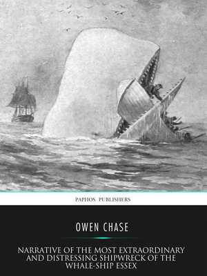 cover image of Narrative of the Most Extraordinary and  Distressing Shipwreck of the Whale-ship Essex
